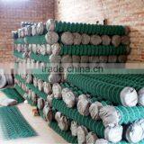PVC Coated Green color chain link fence