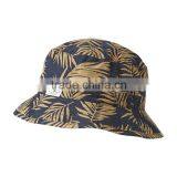 Custom Fashion Tie Dyed Marijuana Bucket Hat thumbnail-4