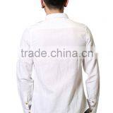 Dress Shirts Mens Ready Made Cotton Shirts Linen Shirt thumbnail-2
