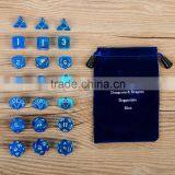 Children Gifts 21pcs Polyhedral Dice Set With Flannelette Bag/Education Math Dice/Children Dice Toys thumbnail-2