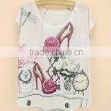 Digital Printed T Shirts Sandle Clock thumbnail-1