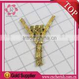 2016 Wholesale Fashion Glass Shoe Ornament Metal Parts Rhinestone Chains thumbnail-6