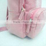 2106 Fashion Ladies Backpack,pink Genuine Leather Sports Backpack, thumbnail-4