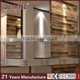 Demose Indoor Stainless Steel Baluster Curved Glass Railing