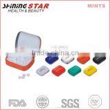 New Design Pepper Mints 170 Pcs Made by Mark Tin Box up Open