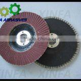 T27 4inch High Quality Sanding Cloth Abrasive Flap Wheel For Metal