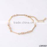 Delicate Polish Bar Bracelet Glass Beads Hollow Heartbracelet thumbnail-1