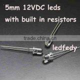 5mm Led With Resistor 6v thumbnail-1