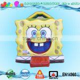 Small Indoor Inflatable Slide Sponge Bob for Children