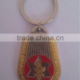Two kinds of color plating key chain Trolley Coins
