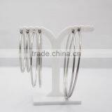 Latest Fashion Jewelry 316L Stainless Steel Hoop Earrings thumbnail-2