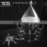 Pyrex Multi Footed Quartz Glass Laboratorial Equipments thumbnail-1