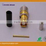 1.6/5.6 Female Bulkhead Crimp Connector for BT3002 Cable thumbnail-1