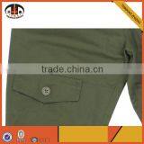 Custom Design Cotton Army Green Harem Pants Wholesale for Men thumbnail-4