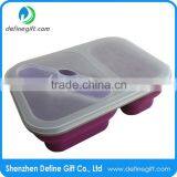 Silicone Foldable FDA Bento Box thumbnail-1