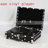 Newest Portable Turntable Player Recorder With RCA Line Out thumbnail-1