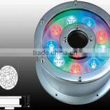 12W Led Underwater Fountain Light With Stainless Steel Housing IP68 Quality Choice thumbnail-1