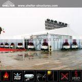 500 People Shelter A Shaped Glass Wall Tent Manufacturing Company in Guangzhou for Party Wedding thumbnail-1