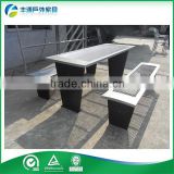 China Guangdong Factory Price Wrought Iron Dining Table