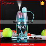 400ML Fashion Design BPA Free Plastic Water Bottle With Spray thumbnail-1