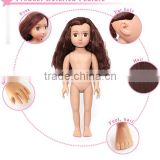 Custom doll head/cloth/hair/eyes 18 inch vinyl doll