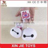 Custom Plush Baymax Keychain Soft Baymax Pendant Hot Sale Stuffed Baymax Keychain Quality Choice