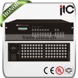 ITC RGB 8 Series 8 in 2/4/8 Out LCD Display RGB Audio Video Matrix Switcher