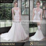 2016 Guangzhou Supplier Detachable Lace Sleeves for Wedding Dress thumbnail-1