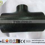 ASTM A234 WPB ASME B16.11 Seamless Carbon Steel (EQUAL,REDUCING) TEE Pipe Fitting thumbnail-1
