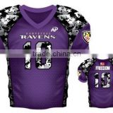 Youth Sublimated Jerseys American Football Uniforms Sublimated