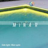Diameter 8mm Side Light Fiber Optic Cable, Fiber Optic Side Glow Cable Lighting thumbnail-3