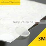 15*2mm Cylinder Self Adhesive Transparent Anti Slip Bumpers Silicone Rubber Feet Pads High Sticky Shock Absorber thumbnail-5