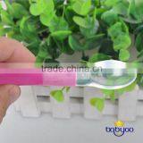 High Quality Silicone Spoon Unbreakable Flexible Silicone Baby Spoon thumbnail-1