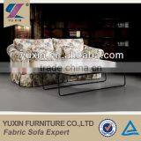 Hot Sale Prinrte Design Folding Upholstered Sofa Bed With Mattress thumbnail-2