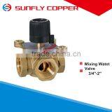 Mix water valve