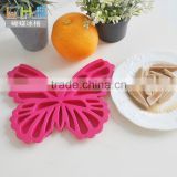 100% food grade FDA free personalized custom butterfly shape silicon ice tray