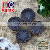 High Quality Embossed Brand Logo Metal Jeans Button for Button Jeans thumbnail-2