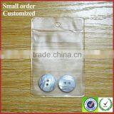 Plastic Bag With Snap Button Clear Pvc Bags thumbnail-2