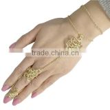 New Hot Retro Style Full Finger Armor Joint Knuckle Hollow Out Ring