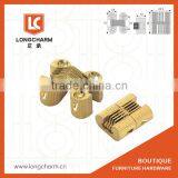 Brass Twin Hinge Wooden Boxes Brass Hinge Brass Cabinet Hinges YL-215A