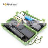 POPPAS 6618 High Power XML T6 Led Aluminium USB 5 Pin Rechargeable Zoomable LED Flashlight Torch Set thumbnail-6
