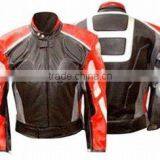 DL-1195 Leather Motorbike Jacket thumbnail-1