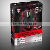 Motospeed V30 500HZ 3500DPI 6 Buttons Breathing LED Optical Wired Gaming Mouse for Notebook, PC, Laptop, Computer, Macbook thumbnail-6