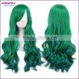 Cheap Hot Selling Brown With Pink Long Kinky Curly Wig thumbnail-5