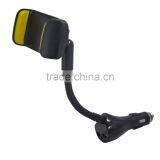 Newest Multi-angle Double USB Ports Power 2.1A Car Charger Holder thumbnail-1