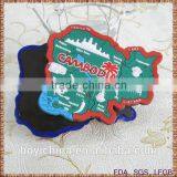 Country Map Gift Fridge Magnet Custom Rubber Fridge Magnet Quality Choice thumbnail-1