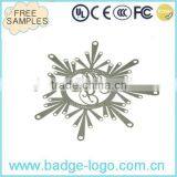 Chinese Style Flower Shape Metal Bookmark for Souvenir thumbnail-6