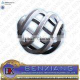 Wrought Ornamental Iron Round Basket