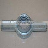 Scaffolding base jack nut galvanized for construction