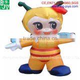 Inflatable Cartoon Girl for Advertising